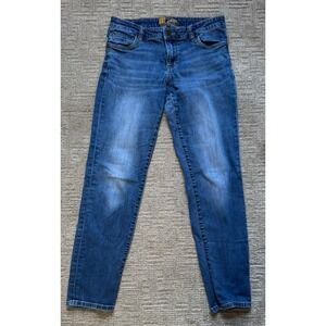 Kut From The‎ Kloth Jeans Womens 8 Boyfriend Straight Leg Blue Denim